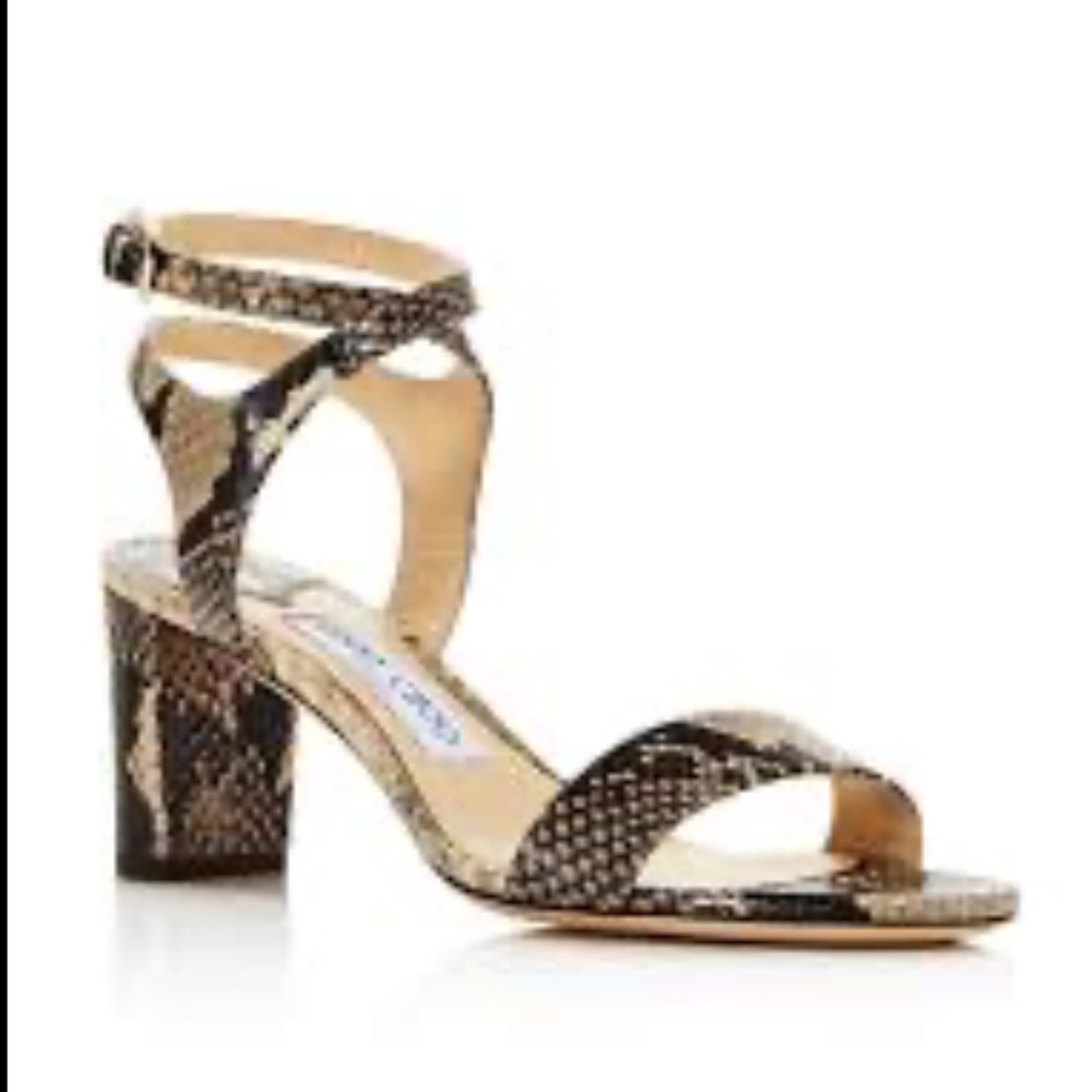 Jimmy Choo snake heels
